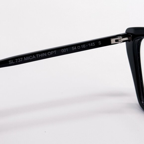 NEW SAINT LAURENT SL737 MICA 001 BLACK WOMEN EYEGLASSES SAINT LAURENT - Picture 8 of 10